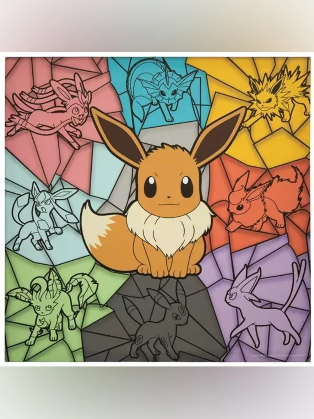 Eeveelutions Canvas Wall Decor